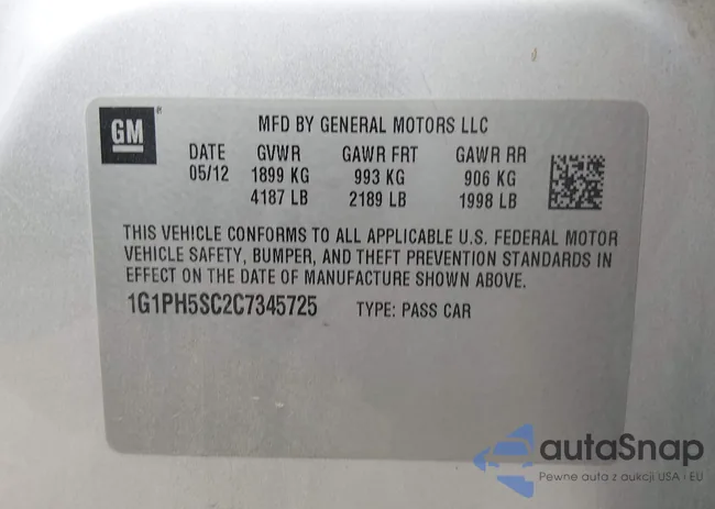 1G1PH5SC2C7345725: 44622873