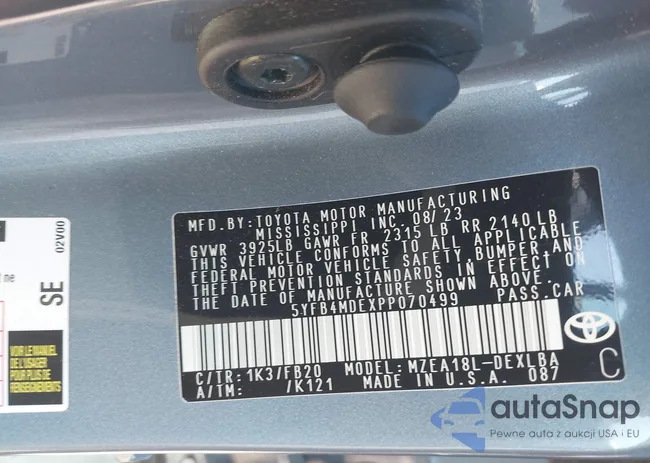 5YFB4MDEXPP070499: 44622359
