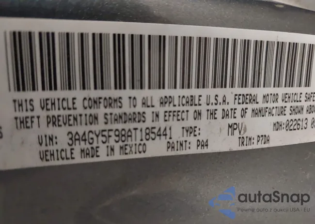 3A4GY5F98AT185441: 44623673