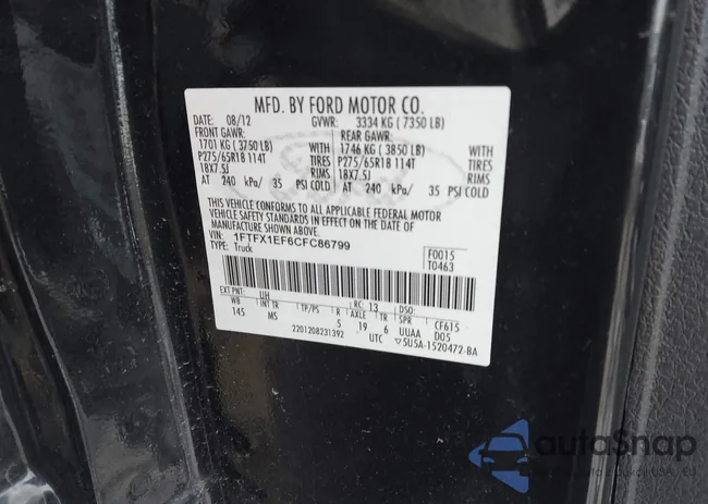 1FTFX1EF6CFC86799: 44623935