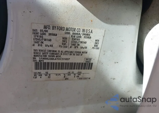 1FMNU40L6YEC51837: 44624420