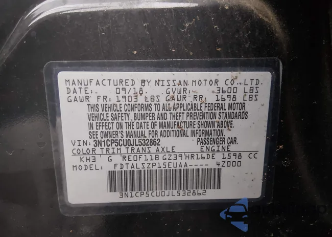 3N1CP5CU0JL532862: 44624687