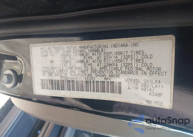 5TDBT48A63S144383: 44624764