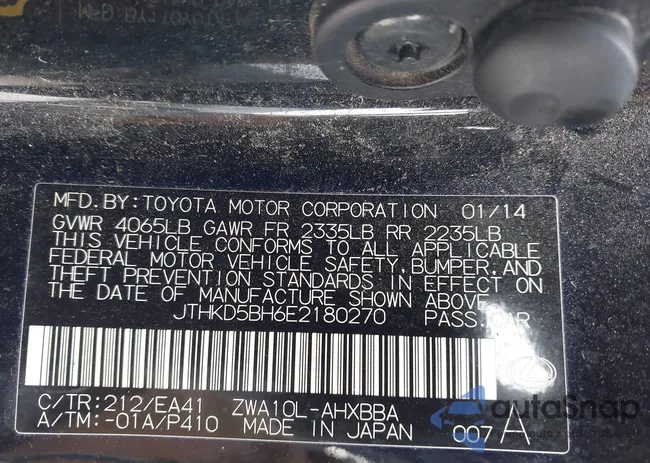 JTHKD5BH6E2180270: 44624279