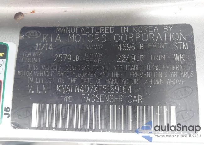 KNALN4D7XF5189164: 44625682