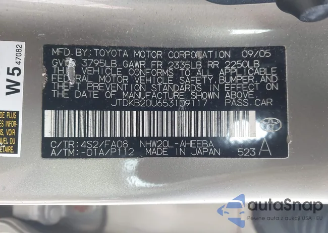 JTDKB20U653109117: 44627007