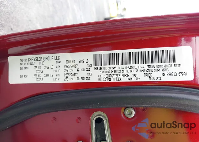 1C6RR6FT8ES100836: 44626023