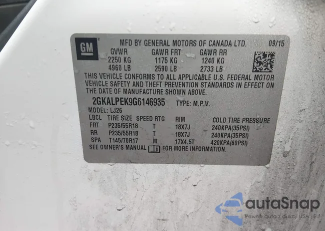 2GKALPEK9G6146935: 44626202