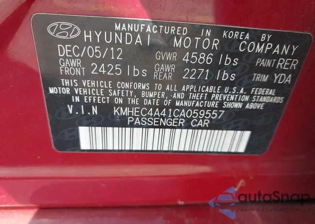 KMHEC4A41CA059557: 44628438