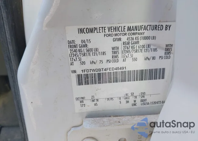 1FD7W2BT4FED45491: 44628572