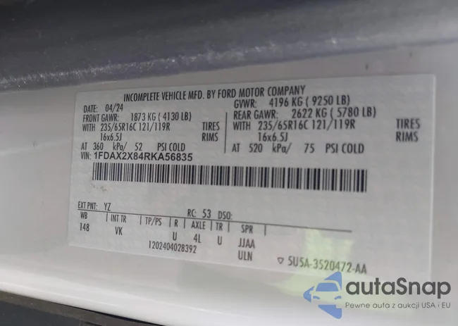 1FDAX2X84RKA56835: 44628832