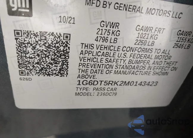 1G6DT5RK2M0143423: 44628951