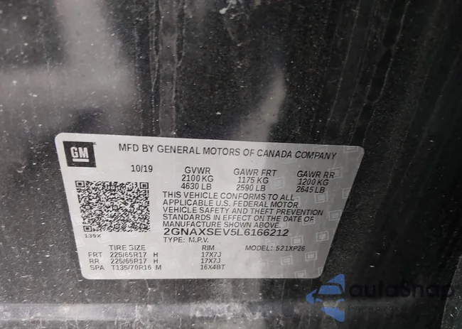 2GNAXSEV5L6166212: 44628192