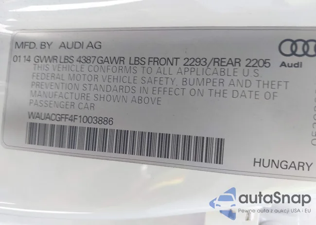 WAUACGFF4F1003886: 44628277