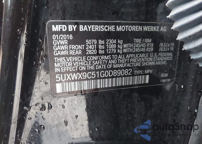 5UXWX9C51G0D89082: 44629620