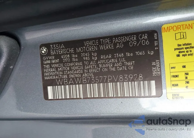 WBAWB73577PV83928: 44629033