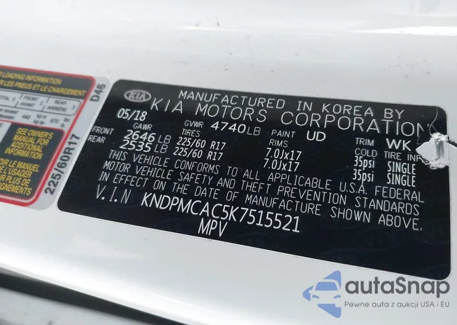 KNDPMCAC5K7515521: 44629155