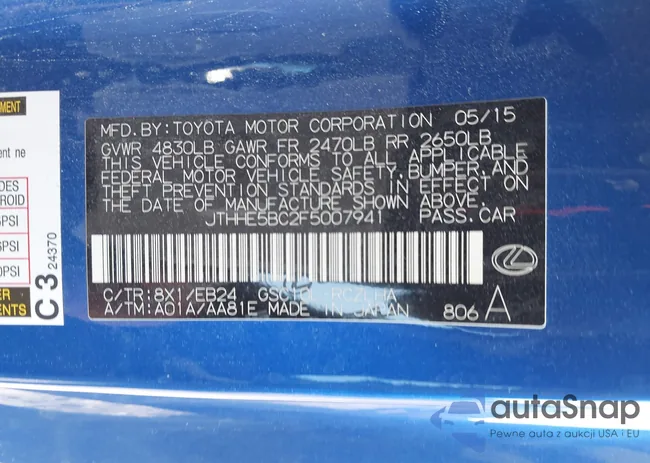 JTHHE5BC2F5007941: 44630058