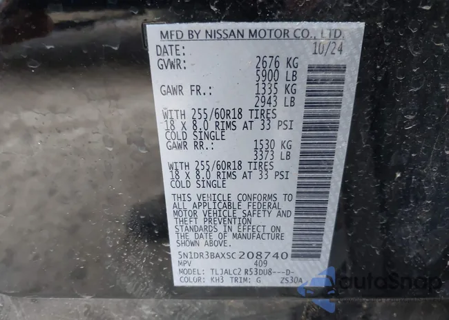 5N1DR3BAXSC208740: 44631549