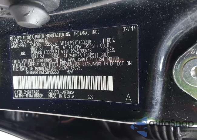5TDBKRFH6ES019659: 44631610