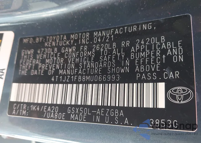 4T1JZ1FB8MU066993: 44631682