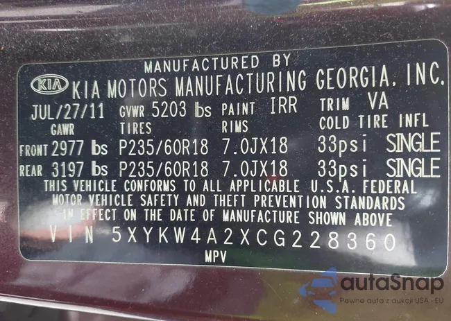 5XYKW4A2XCG228360: 44631685