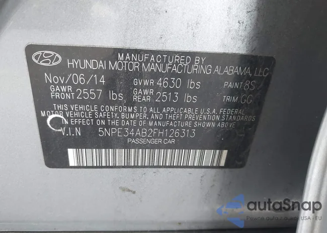 5NPE34AB2FH126313: 44631821