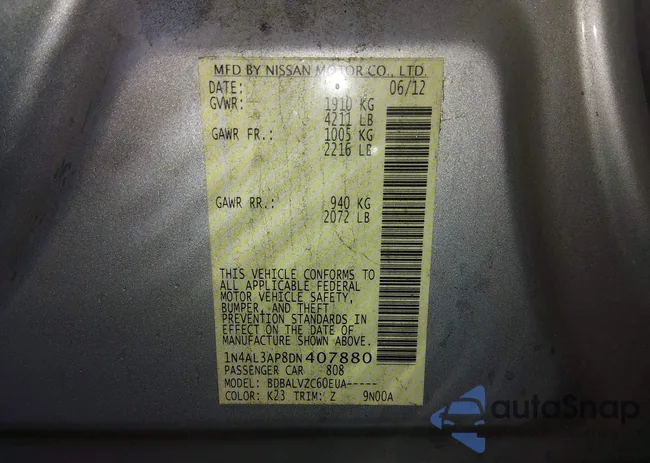 1N4AL3AP8DN407880: 44631037