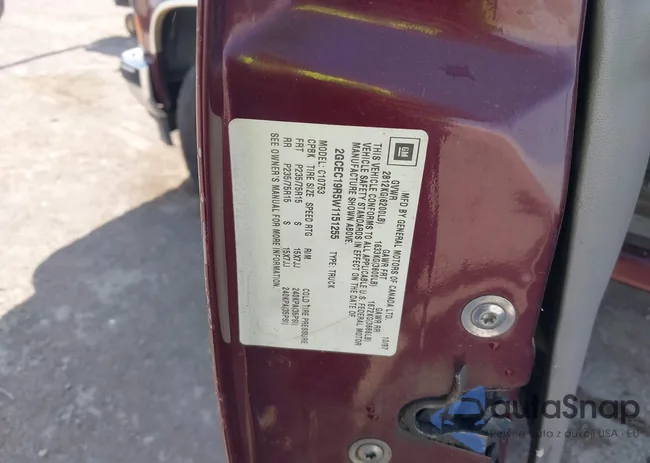 2GCEC19R5W1151255: 44632516