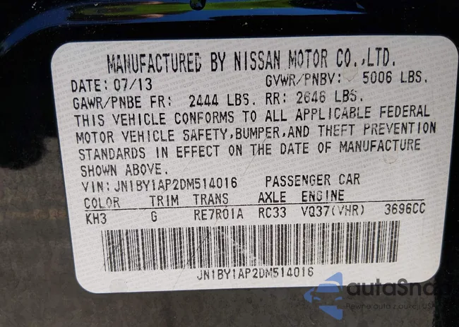 JN1BY1AP2DM514016: 44632653