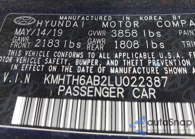 KMHTH6AB2LU022387: 44633690