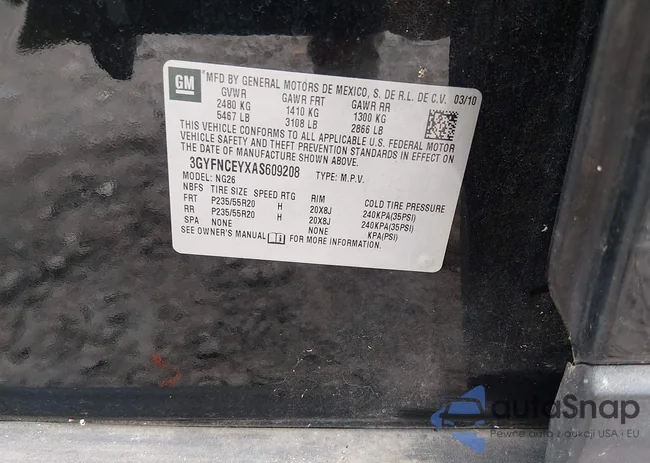 3GYFNCEYXAS609208: 44633759