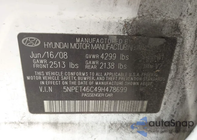 5NPET46C49H478699: 44633910