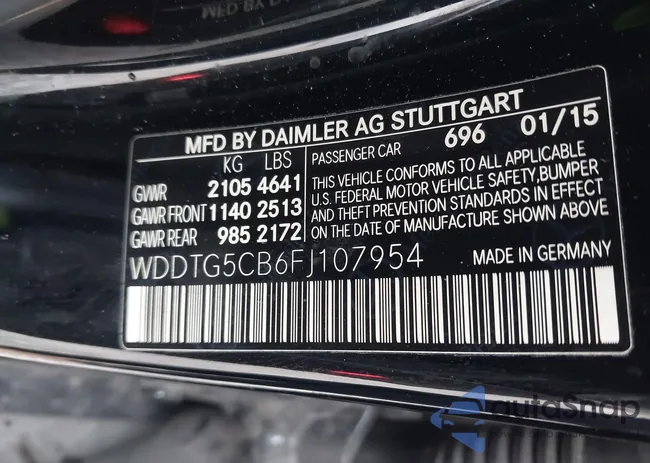 WDDTG5CB6FJ107954: 44633384