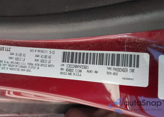 1C3CCCABXFN723621: 44634669