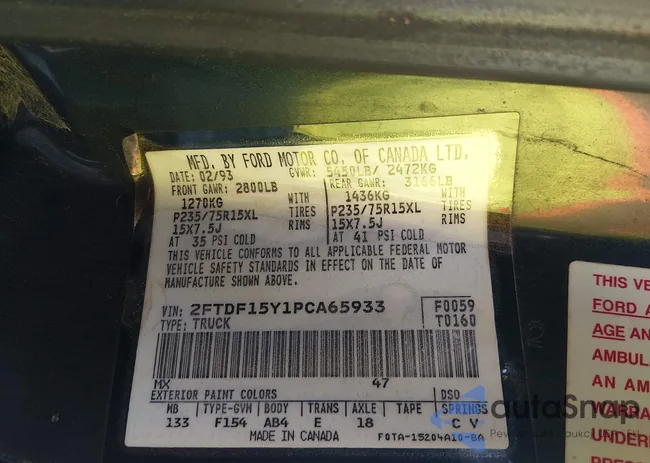 2FTDF15Y1PCA65933: 44634751