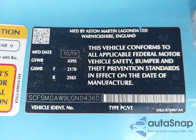 SCFSMGAW9LGN04360: 44634875