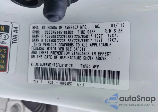 5J6RM3H73FL010179: 44636637