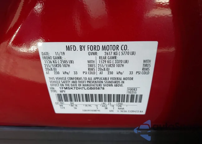 1FMSK7DH7LGB05878: 44636676