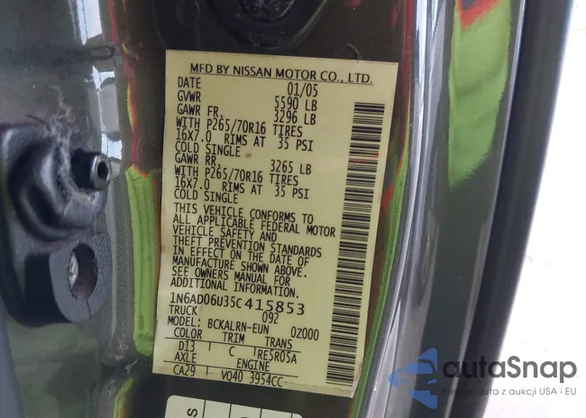 1N6AD06U35C415853: 44637491