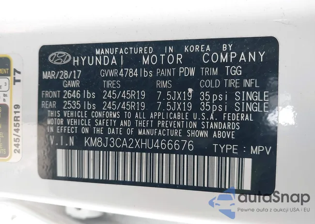 KM8J3CA2XHU466676: 44638597