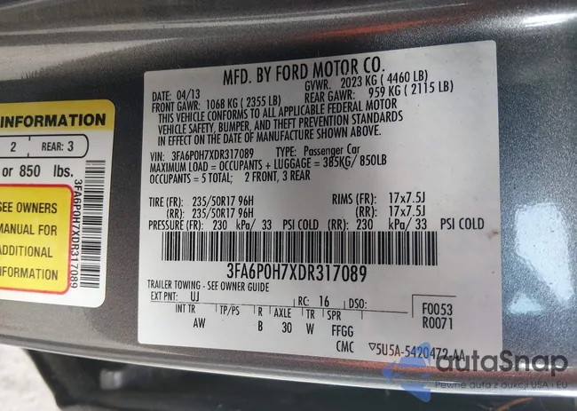 3FA6P0H7XDR317089: 44638813