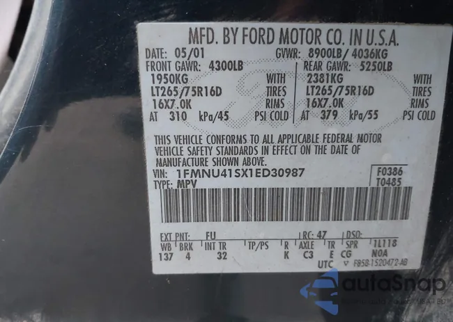 1FMNU41FX1ED30987: 44638359