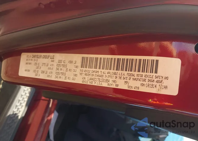 1J4AA2D17BL531854: 44639641