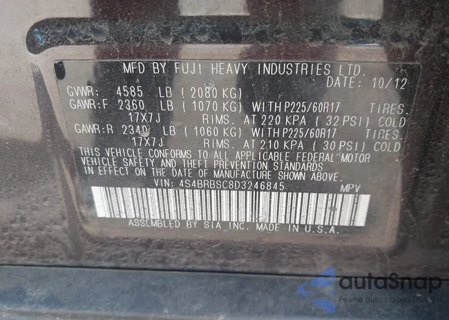 4S4BRBSC8D3246845: 44640593