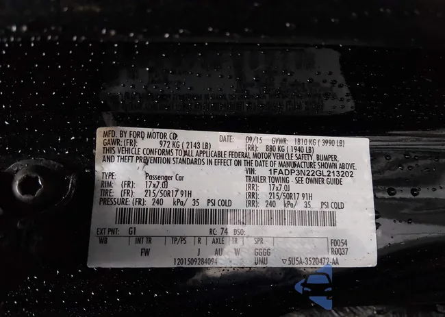 1FADP3N22GL213202: 44640603