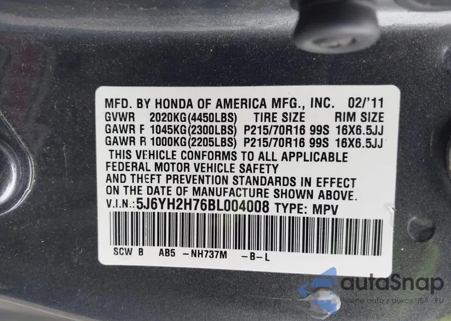 5J6YH2H76BL004008: 44641925