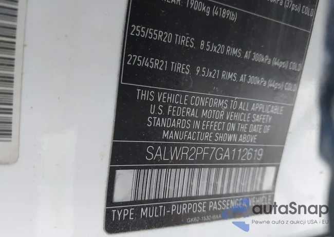 SALWR2PF7GA112619: 44641954