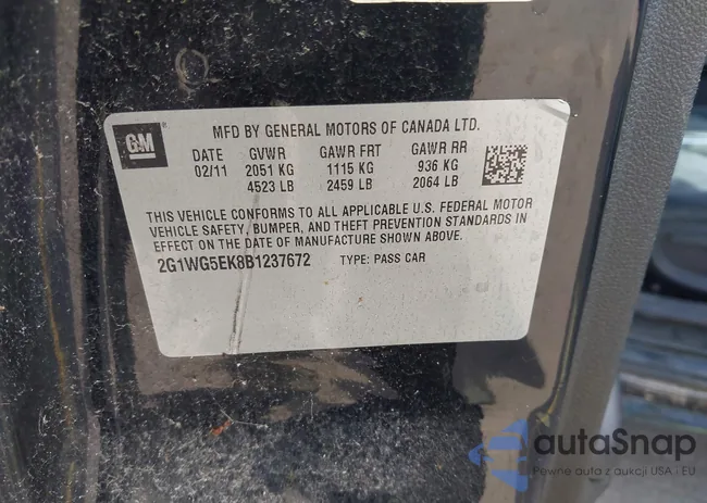 2G1WG5EK8B1237672: 44641371