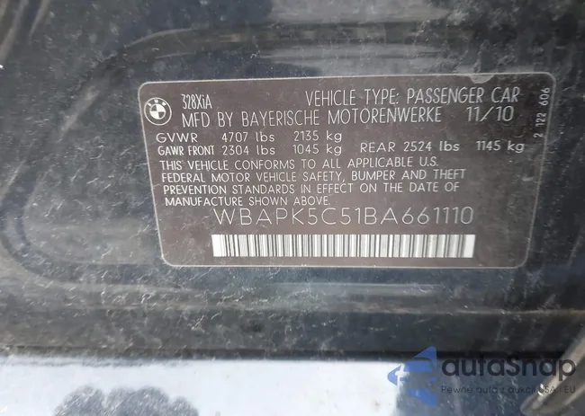 WBAPK5C51BA661110: 44643449